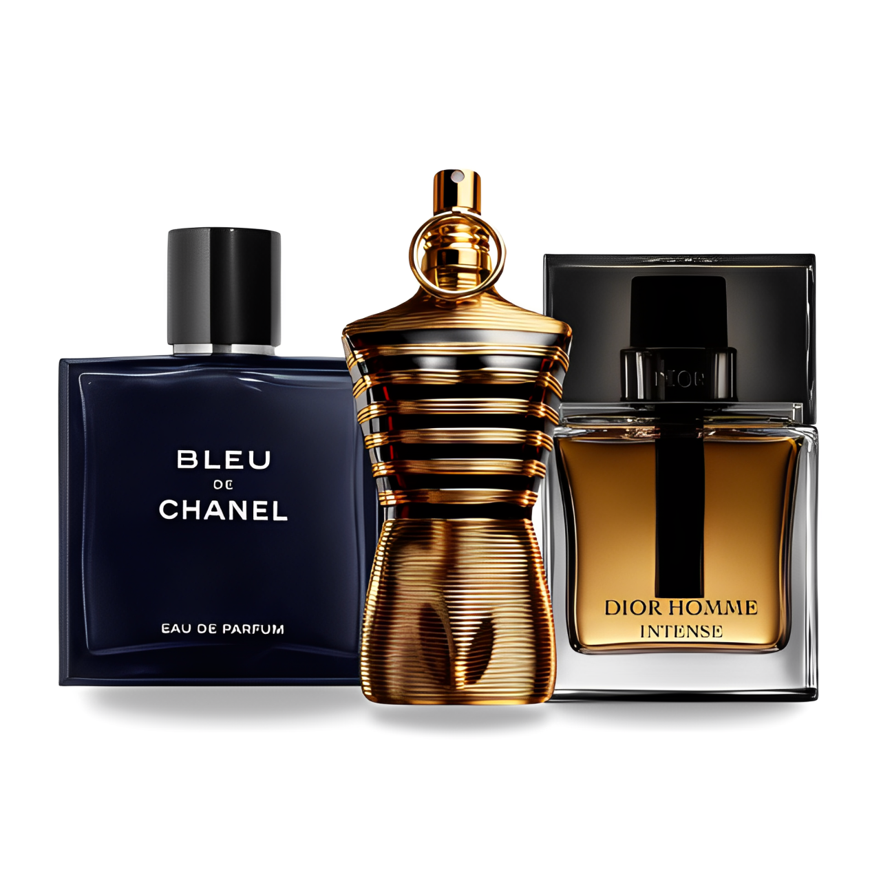 bleu de chanel | jean paul gautier | dior homme 100ml