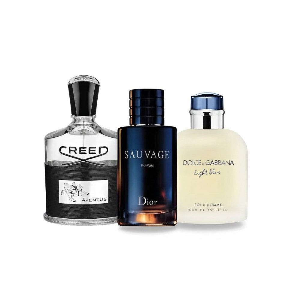creed aventus | sauvage dior | dolce gabbana light blue 100ml