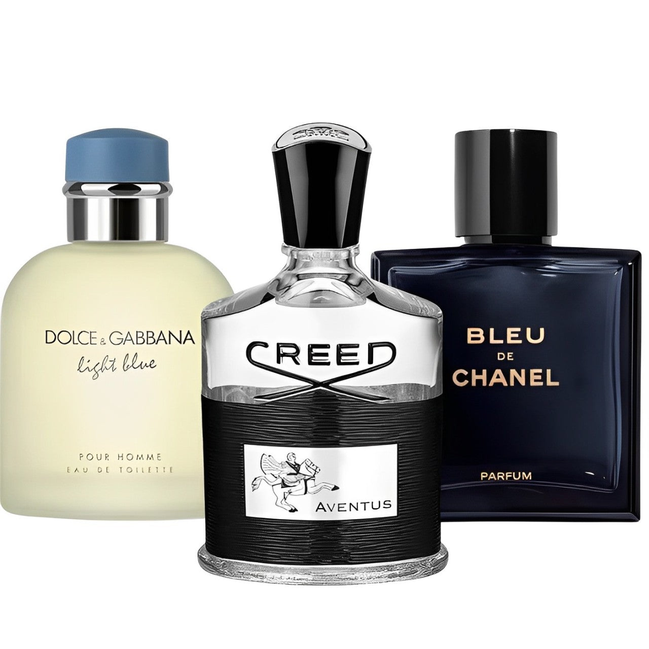 light blue dolce & gabbana | aventus creed parfum | bleu de chanel 100ml